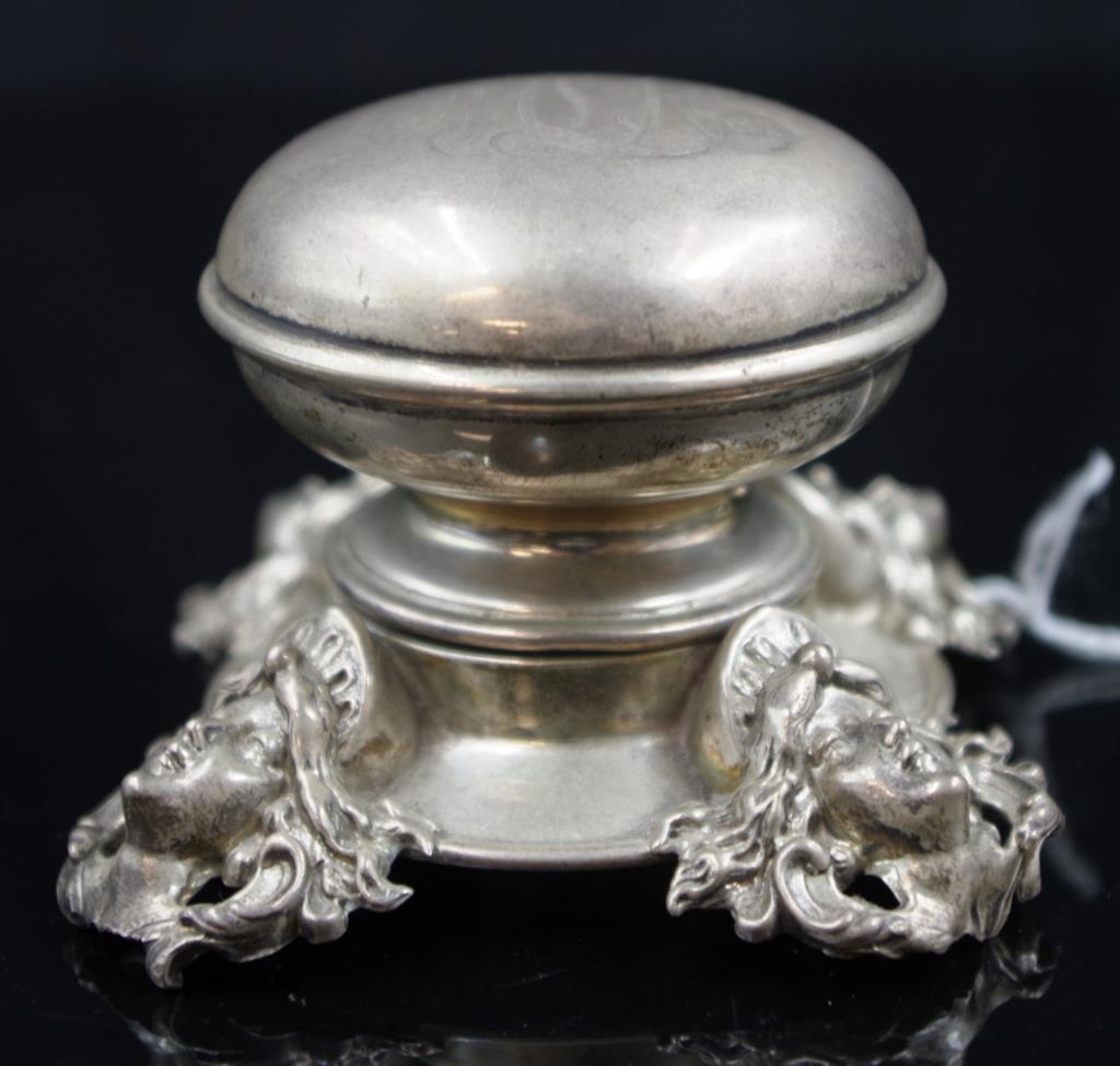 Sterling silver ink well