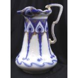 1920s Art Nouveau water jug