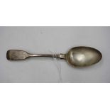 William IV sterling silver basting spoon