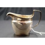 Georgian sterling silver cream jug
