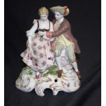 Frankenthal Germany hand painted figure