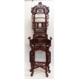 Chinese hardwood hallstand