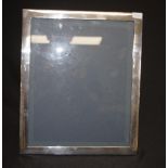 Large sterling silver picture frame