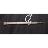 Victorian Sampson Mordan silver mechanical pencil