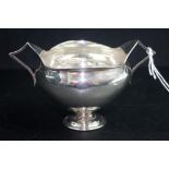 George V sterling silver sugar bowl