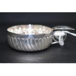 Sterling silver tastevin cup