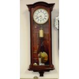 Antique regulator wall clock