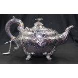 Victorian Sterling silver teapot
