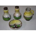 Four Royal Doulton Welsh series ware items