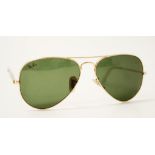 Pair of vintage Rayban aviator sunglasses