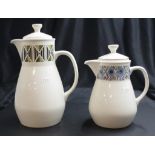 Two various Wedgwood coffee pots