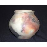 Vintage Australian pit fired vase