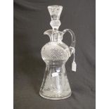 Good Edinburgh crystal thistle decanter