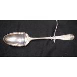 George III Sterling silver Christening spoon