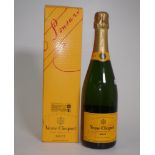 Bottle Veuve Clicquot brut champagne