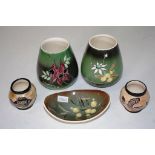 Five various vintage Australian ceramics