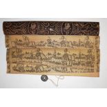 Balinese hand etched storyboard panels