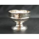 Sterling silver footed bowl