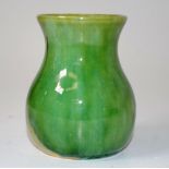 Small John Campbell green glaze vase