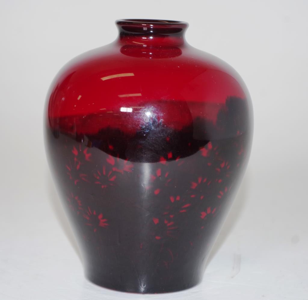 Royal Doulton flambe vase - Image 2 of 3