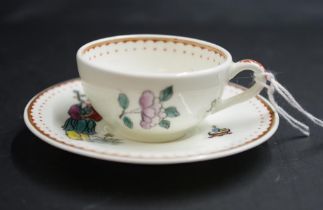 Royal Worcester miniature cup & saucer