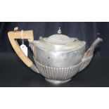 George V sterling silver teapot