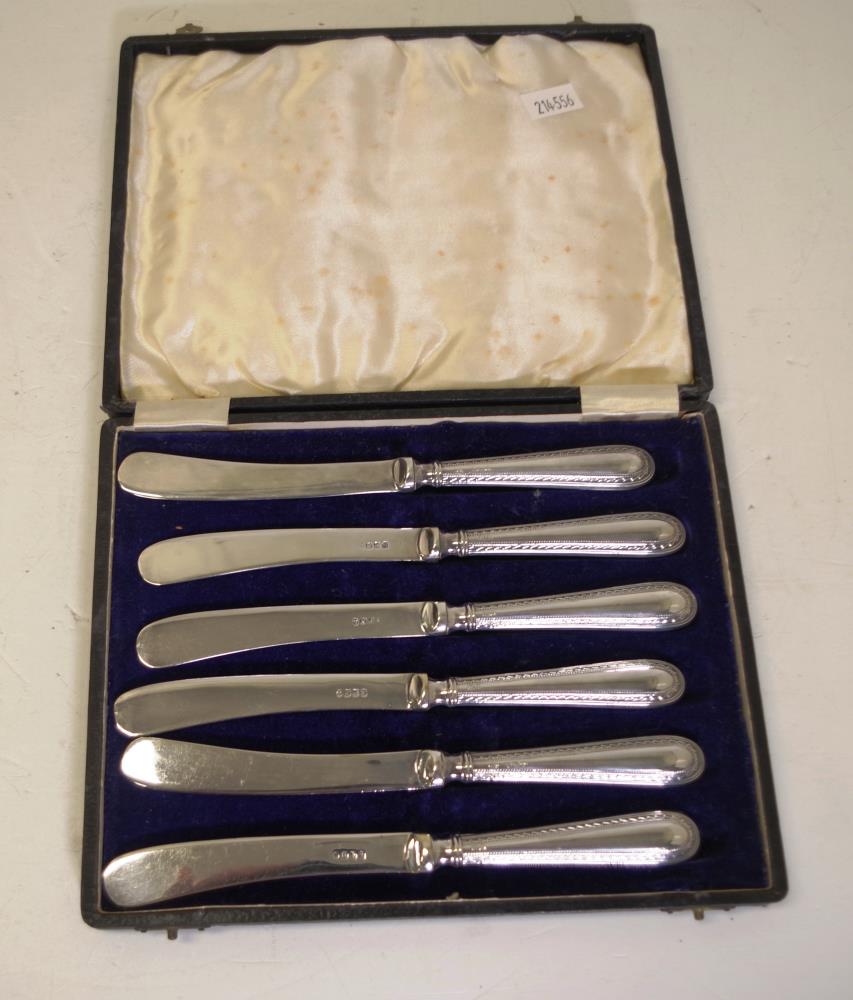 Sterling Silver Handle Butter Knives - Image 3 of 4