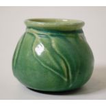 Melrose Ware light green gum leaf vase