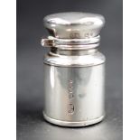 Victorian sterling silver scent bottle