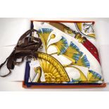 Hermes "Daimyo Princes du Soleil Levant"silk scarf