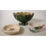 Three various Australian pottery items