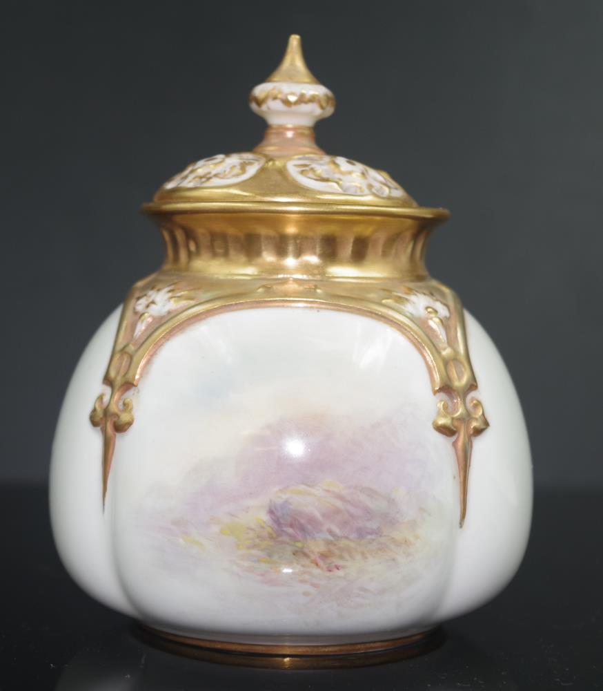 Royal Worcester Harry Stinton pot pouri - Image 4 of 7