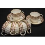 Good 6 Royal Crown Derby cups & saucers