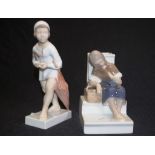 Two Bing and Grondahl figurines