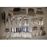Extensive Elkington silver plate cutlery service