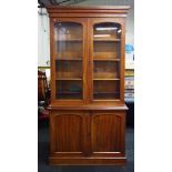 Colonial cedar elevated bookcase