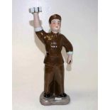 Chinese Communist Party pottery figure