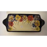 Royal Doulton "Pansies" sandwich tray