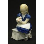 Bing & Grondahl porcelain girl figurine