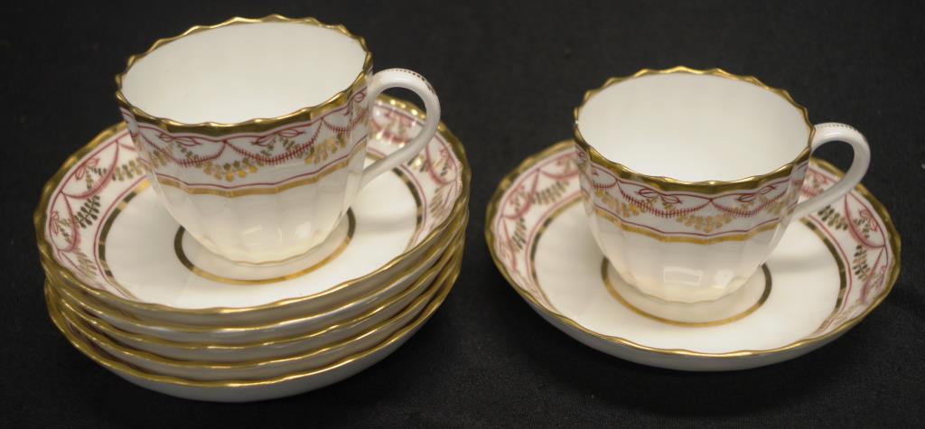 Good 6 Royal Crown Derby cups & saucers - Image 2 of 3