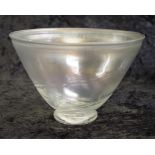 Boda Sweden art glass bowl