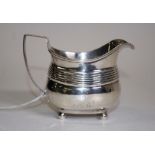 George III sterling silver milk jug