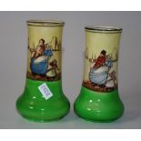 Pair Royal Doulton Harlem vases