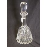 Waterford cut crystal spirit decanter