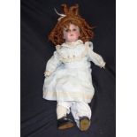 Antique Schoenau & Hoffmeister German bisque doll