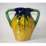 Large Australian pottery two handled jug