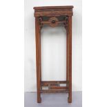 Chinese elm jardiniere stand