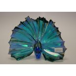 Swarovski crystal Peacock Arya figurine