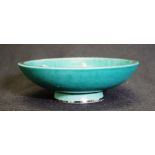 Argenta Sweden small green footed bowl