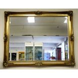 Ornate gilt framed mirror